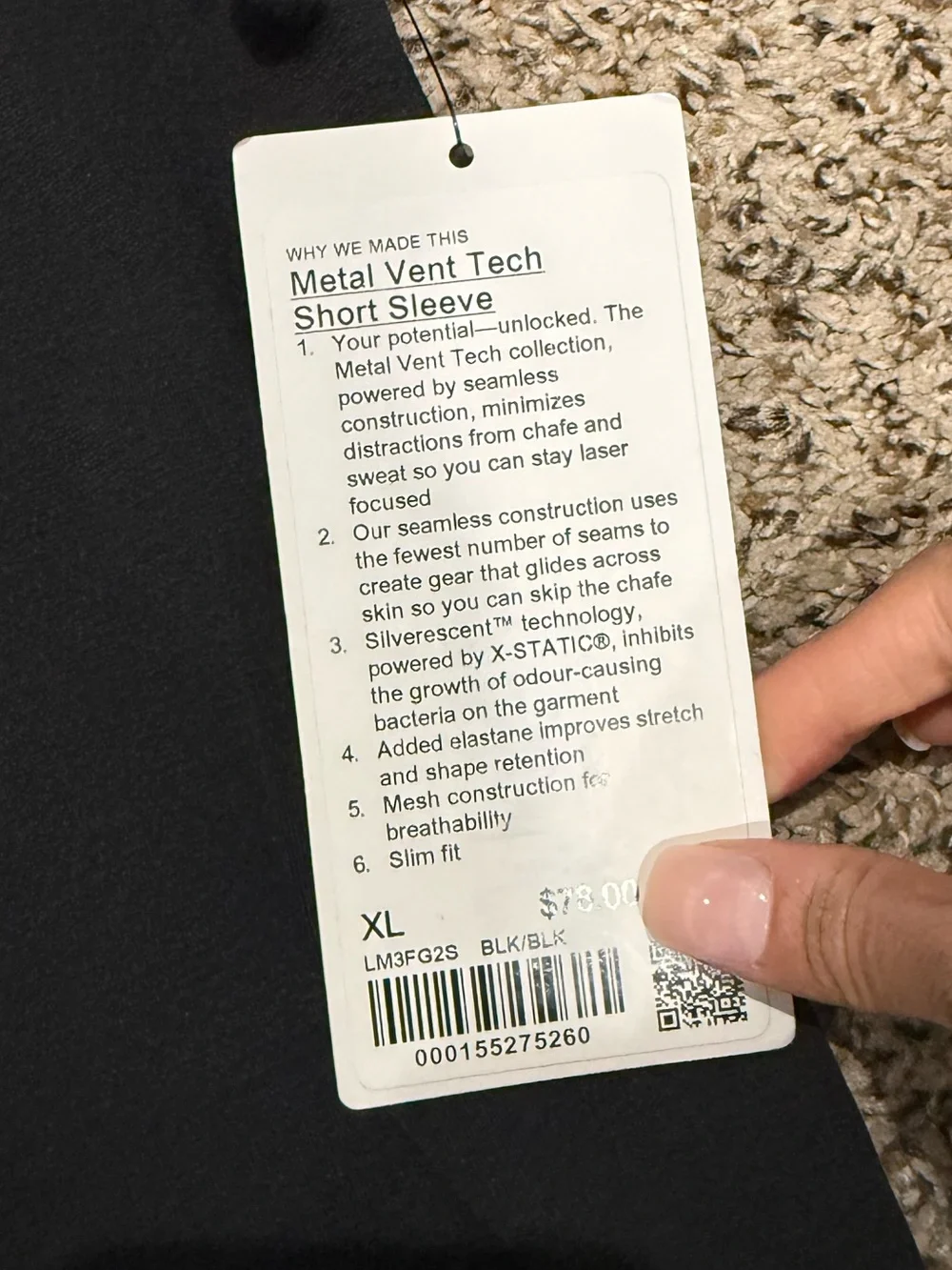 Lululemon Metal Vent Tech Short-Sleeve Shirt
